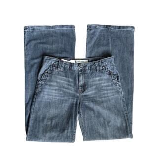Gap Retro Wide Leg Cuffed Baggy Jeans 4